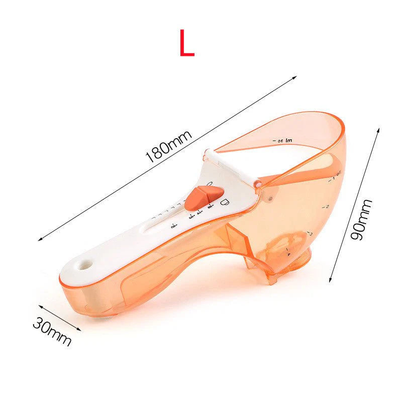 Smart Magnetic Adjustable Measuring Spoon