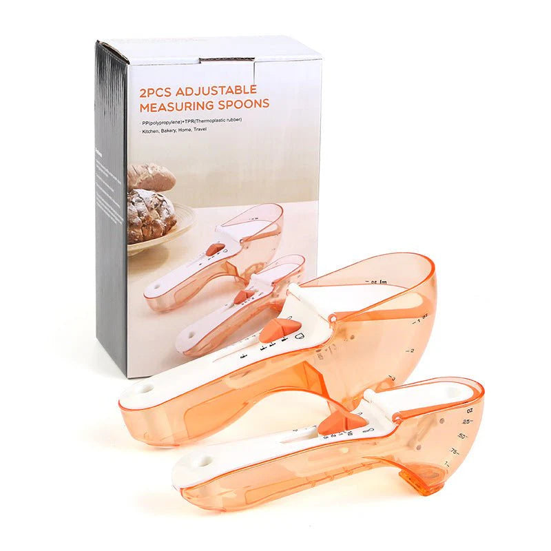 Smart Magnetic Adjustable Measuring Spoon